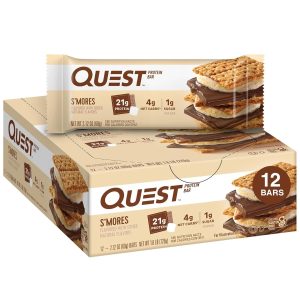 Quest Protein Bars - 12 Bars, S'Mores