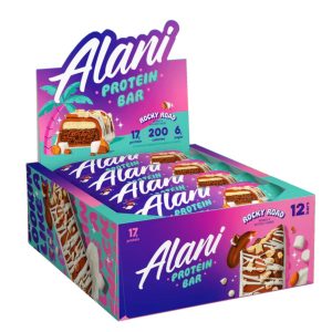 Alani Nu Protein Bars - 12 Bars, Rocky Road